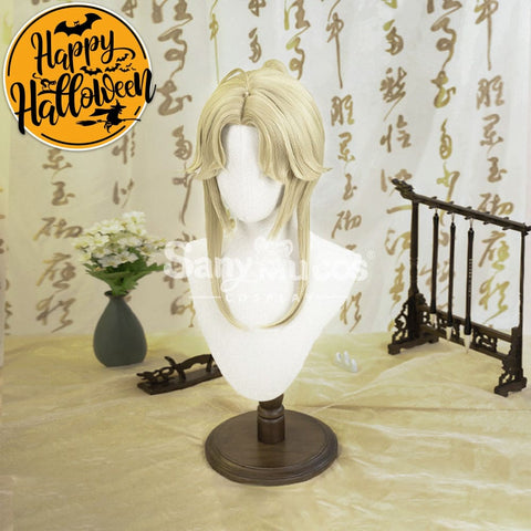【In Stock】Game Honkai: Star Rail Cosplay Xianzhou Alliance Yanqing Wig Wigs