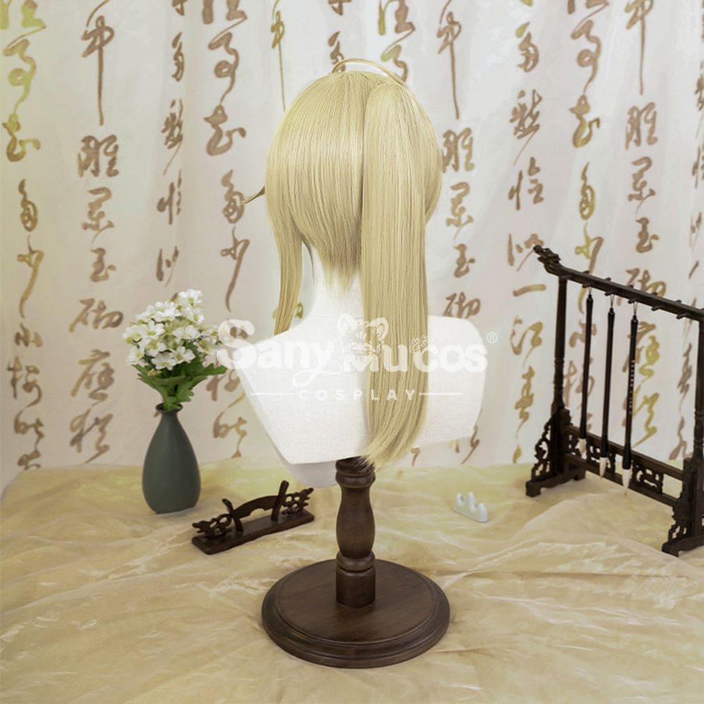 【In Stock】Game Honkai: Star Rail Cosplay Xianzhou Alliance Yanqing Wig Wigs