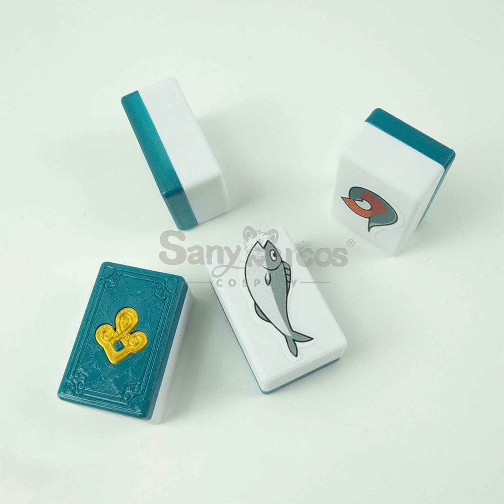 【In Stock】Game Honkai: Star Rail Cosplay Xianzhou Luofu Qingque Mahjong Prop 5$
