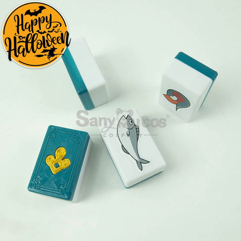 【In Stock】Game Honkai: Star Rail Cosplay Xianzhou Luofu Qingque Mahjong Prop 5$