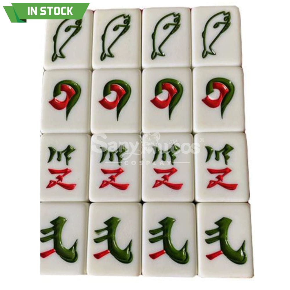 【In Stock】Game Honkai: Star Rail Cosplay Xianzhou Luofu Qingque Mahjong Prop #6