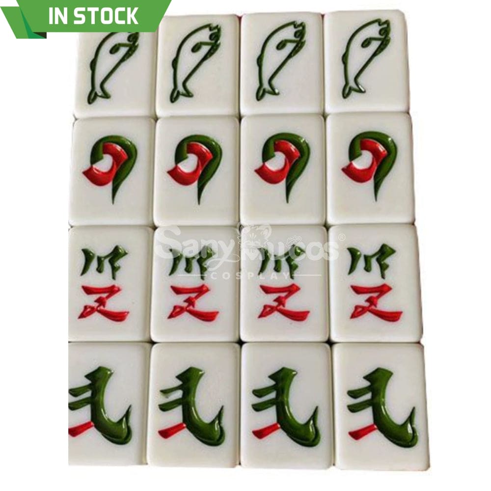 【In Stock】Game Honkai: Star Rail Cosplay Xianzhou Luofu Qingque Mahjong Prop #6