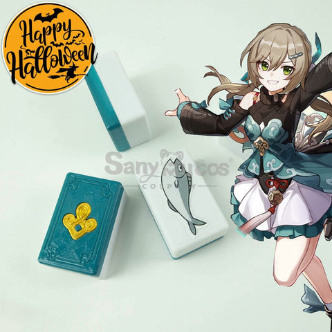 【In Stock】Game Honkai: Star Rail Cosplay Xianzhou Luofu Qingque Mahjong Prop