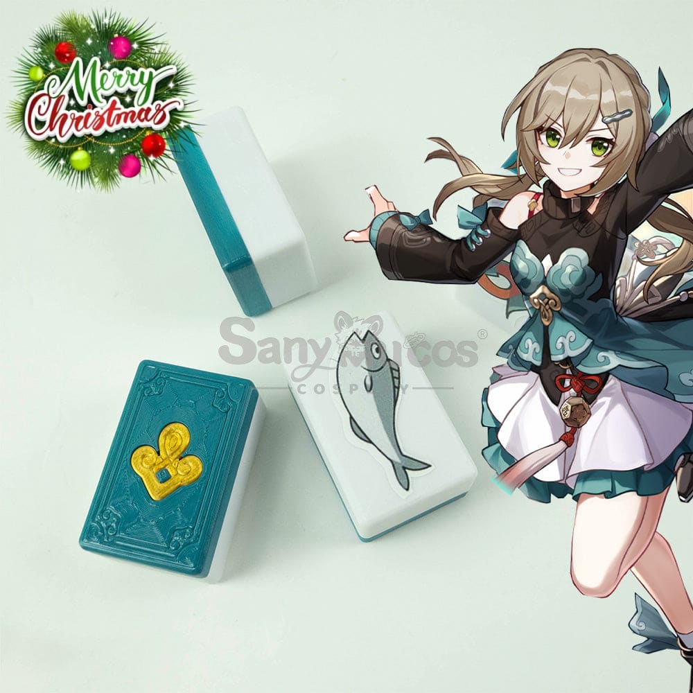 【In Stock】Game Honkai: Star Rail Cosplay Xianzhou Luofu Qingque Mahjong Prop