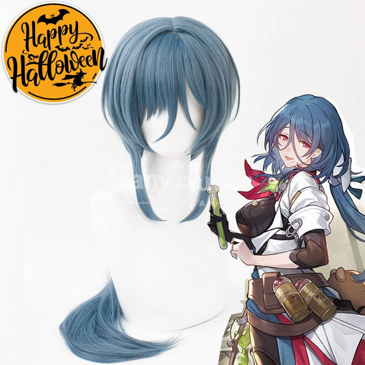 Game Honkai: Star Rail Natasha Special Blue Cosplay Wig Wigs 1000