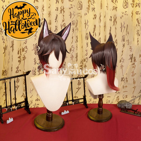 Game Honkai: Star Rail Tingyun Gradient Color Cosplay Wig Wigs