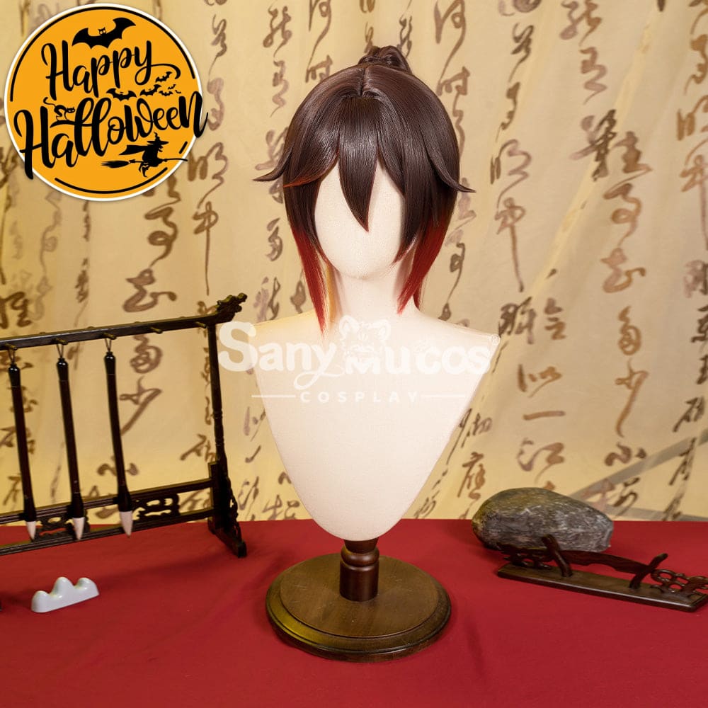 Game Honkai: Star Rail Tingyun Gradient Color Cosplay Wig Wigs