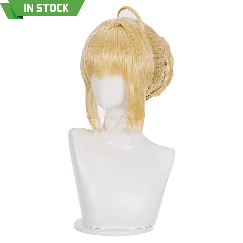 【In Stock】Game Honkai: Star Rail x Fate Series Cosplay Saber Cosplay Wig Cosplay Wigs