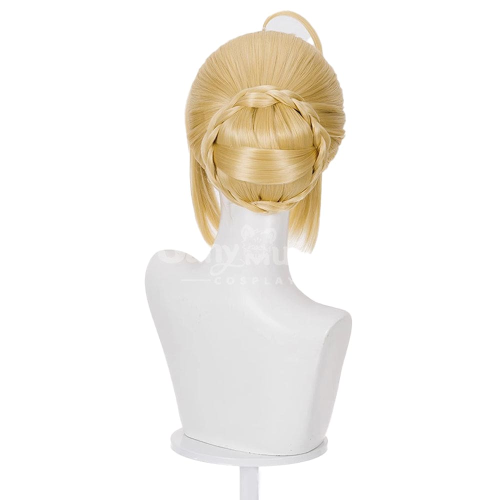 【In Stock】Game Honkai: Star Rail x Fate Series Cosplay Saber Cosplay Wig Cosplay Wigs