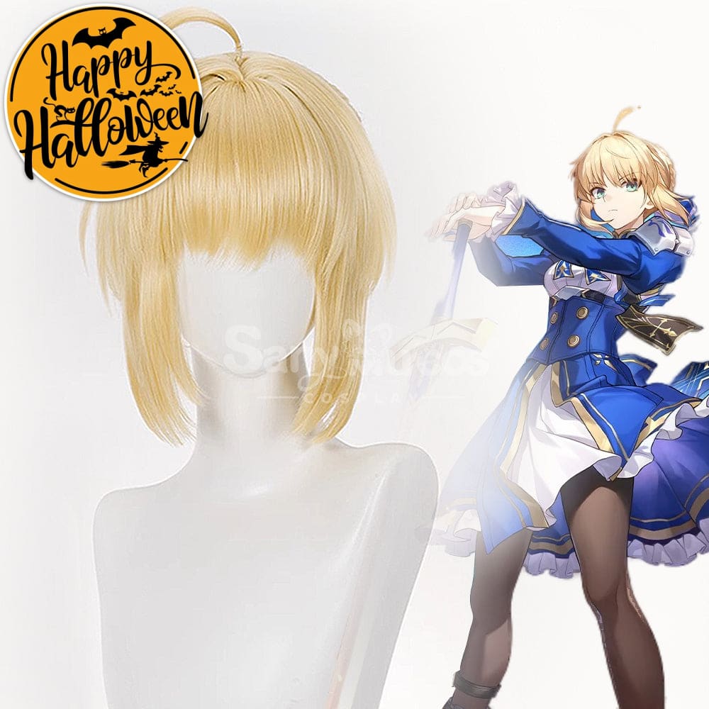 【In Stock】Game Honkai: Star Rail x Fate Series Cosplay Saber Cosplay Wig Cosplay Wigs