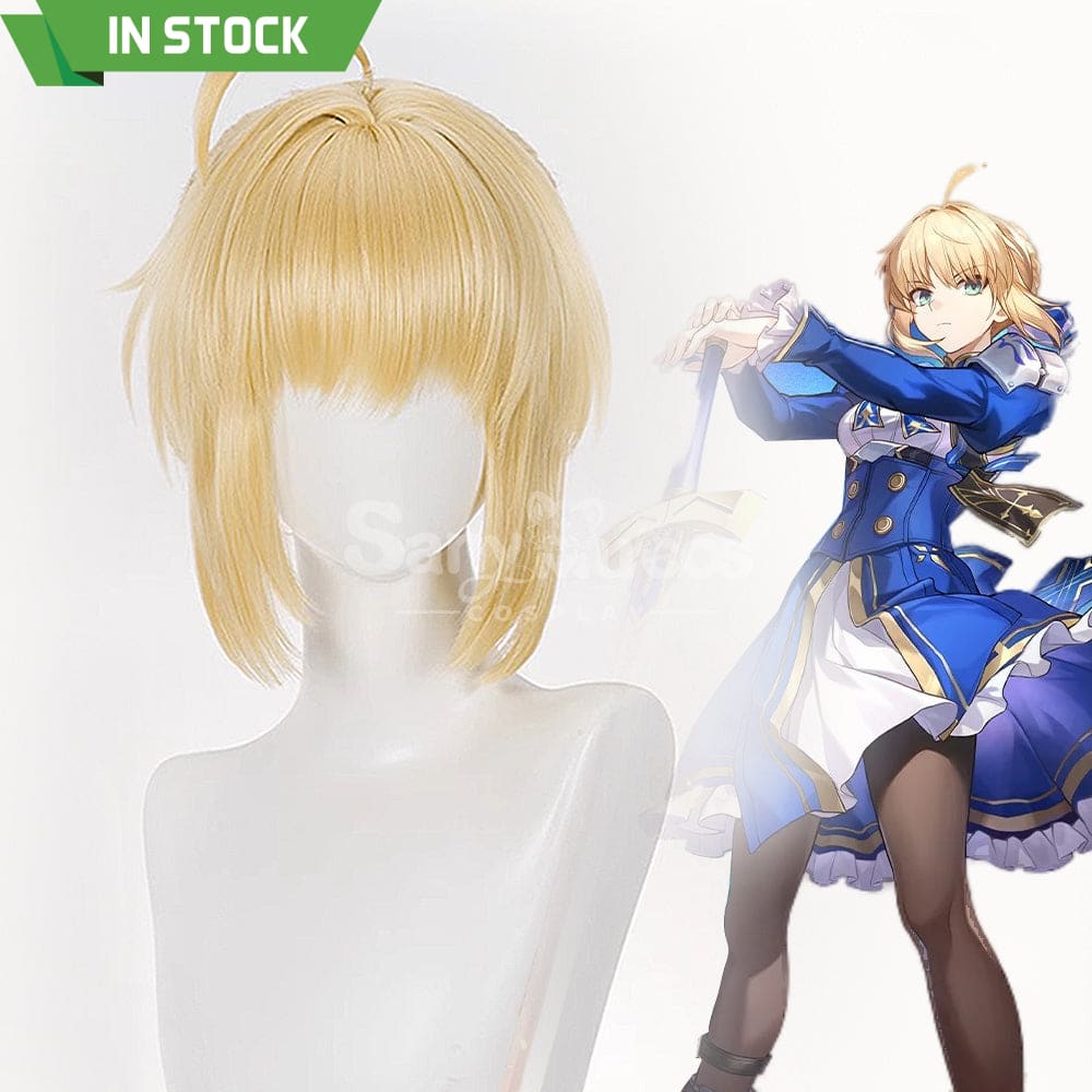 【In Stock】Game Honkai: Star Rail x Fate Series Cosplay Saber Cosplay Wig Cosplay Wigs