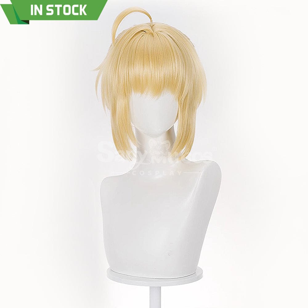 【In Stock】Game Honkai: Star Rail x Fate Series Cosplay Saber Cosplay Wig Cosplay Wigs