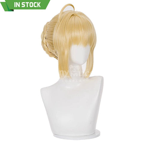 【In Stock】Game Honkai: Star Rail x Fate Series Cosplay Saber Cosplay Wig Cosplay Wigs