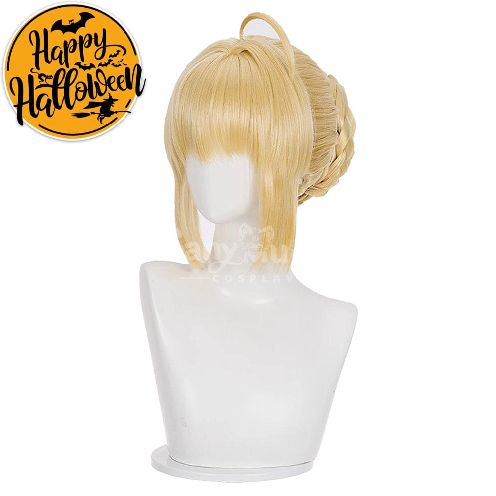 【In Stock】Game Honkai: Star Rail x Fate Series Cosplay Saber Cosplay Wig Cosplay Wigs