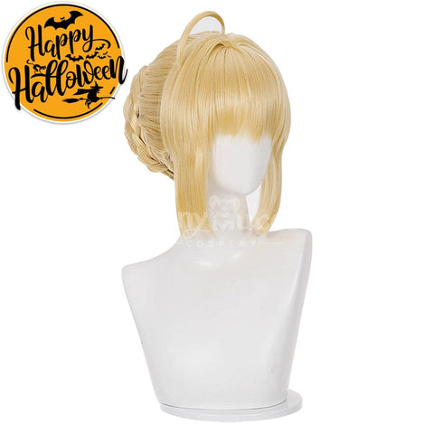 【In Stock】Game Honkai: Star Rail x Fate Series Cosplay Saber Cosplay Wig Cosplay Wigs