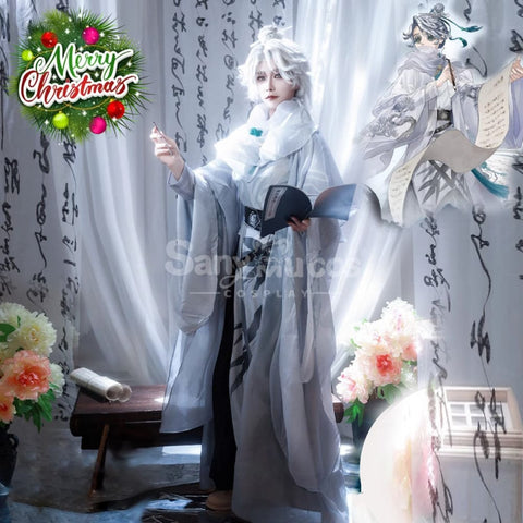 【In Stock】Game Identity V Cosplay Aesop Carl Embalmer X China Academy Of Art Mo Yun Costume Costumes