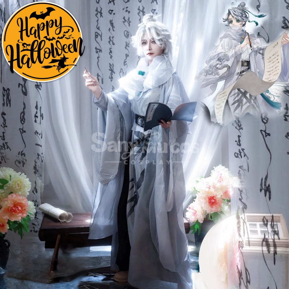 【In Stock】Game Identity V Cosplay Aesop Carl Embalmer X China Academy Of Art Mo Yun Costume Costumes