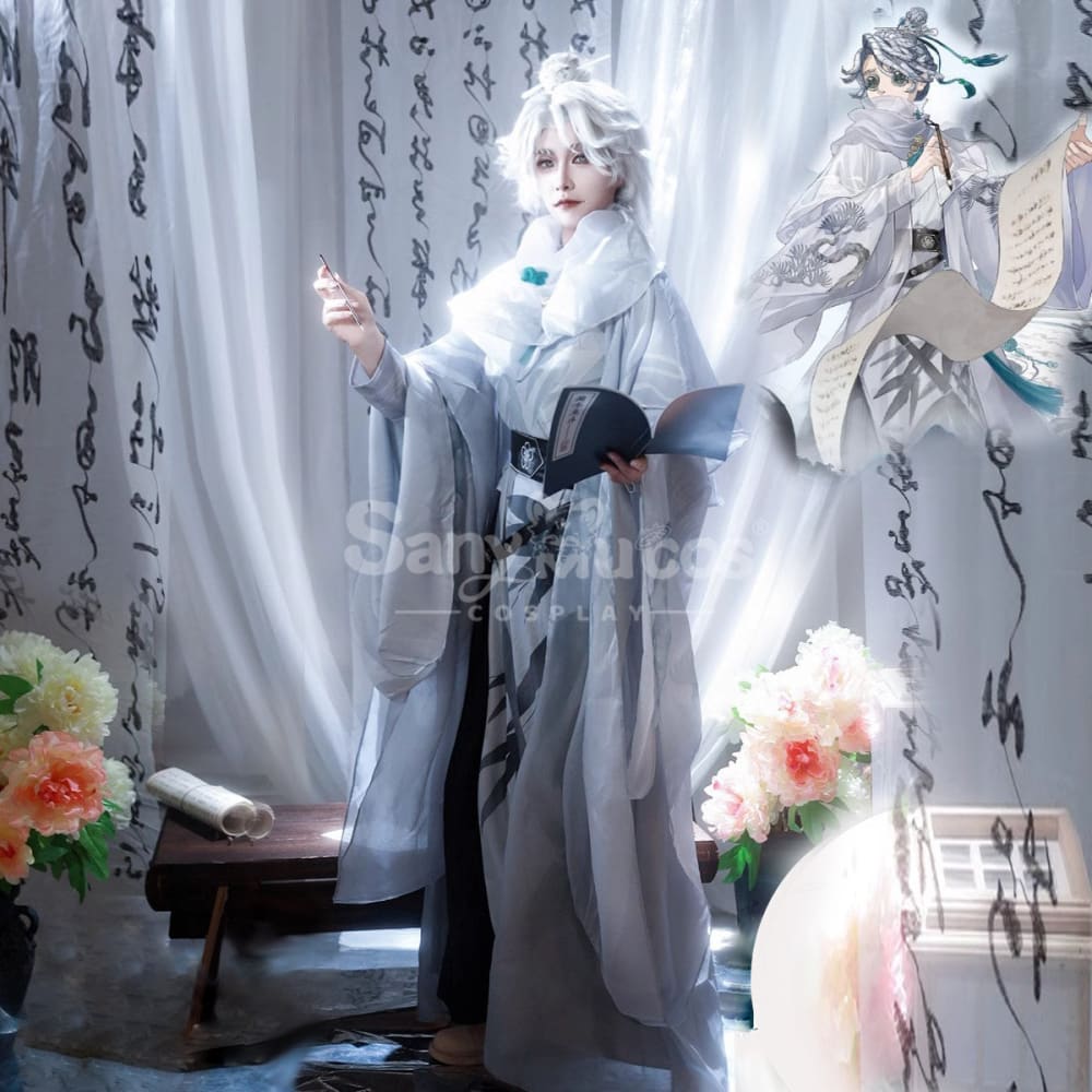 【In Stock】Game Identity V Cosplay Aesop Carl Embalmer X China Academy Of Art Mo Yun Costume Costumes