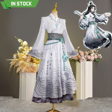 【In Stock】Game Identity V Cosplay Antiquarian X China Academy Of Art Mo Yun Costume Costumes