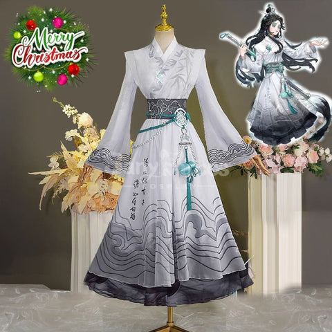【In Stock】Game Identity V Cosplay Antiquarian X China Academy Of Art Mo Yun Costume Costumes