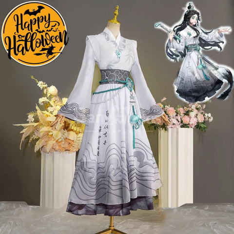 【In Stock】Game Identity V Cosplay Antiquarian X China Academy Of Art Mo Yun Costume Costumes