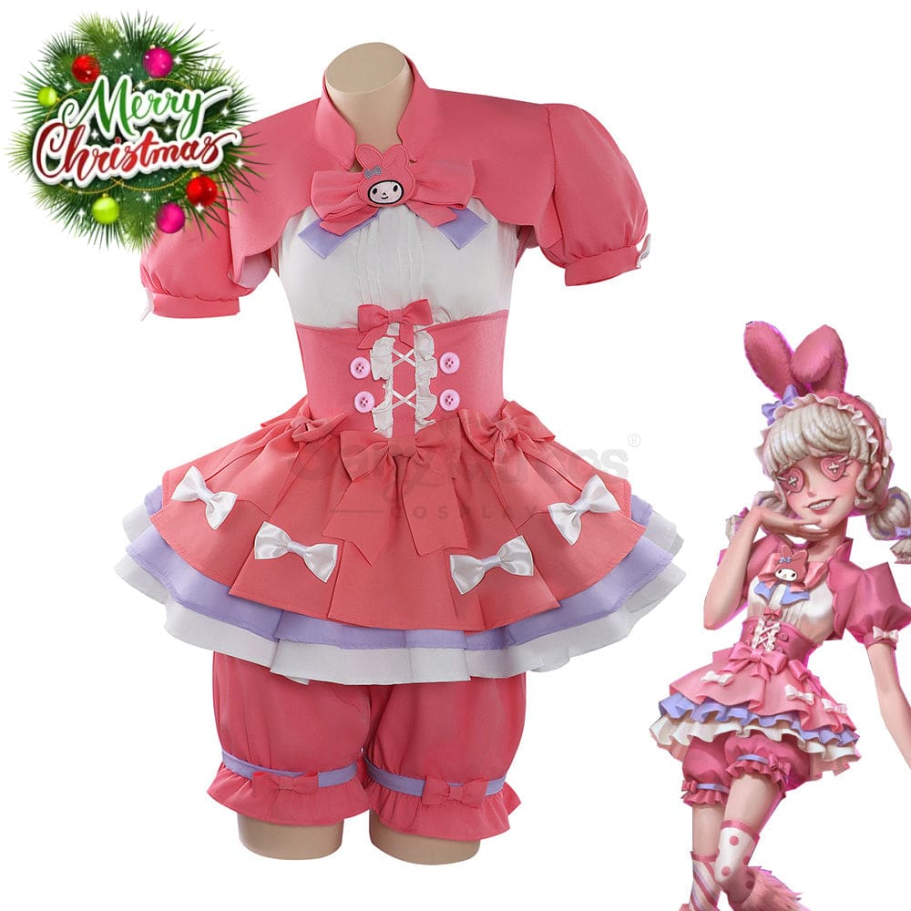 【In Stock】Game Identity Ⅴ Cosplay Cheerleader Lily Barriere X Sanrio Characters Crossover Ii
