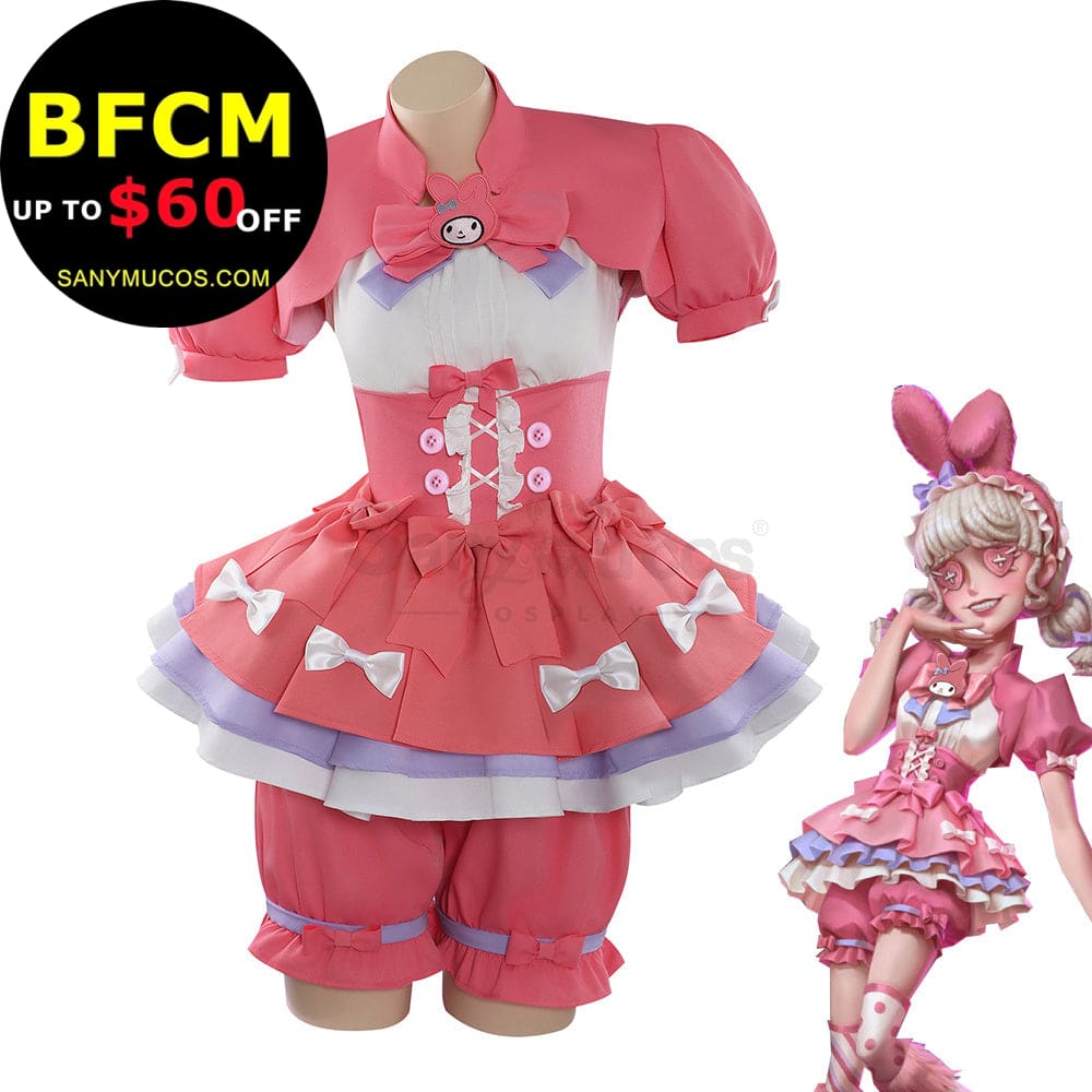【In Stock】Game Identity Ⅴ Cosplay Cheerleader Lily Barriere X Sanrio Characters Crossover Ii