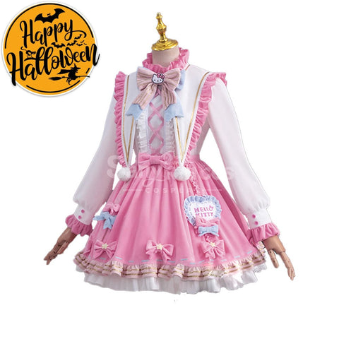 【In Stock】Game Identity V Cosplay Gardener Emma Woods Hello Kitty Dream Costume Costumes