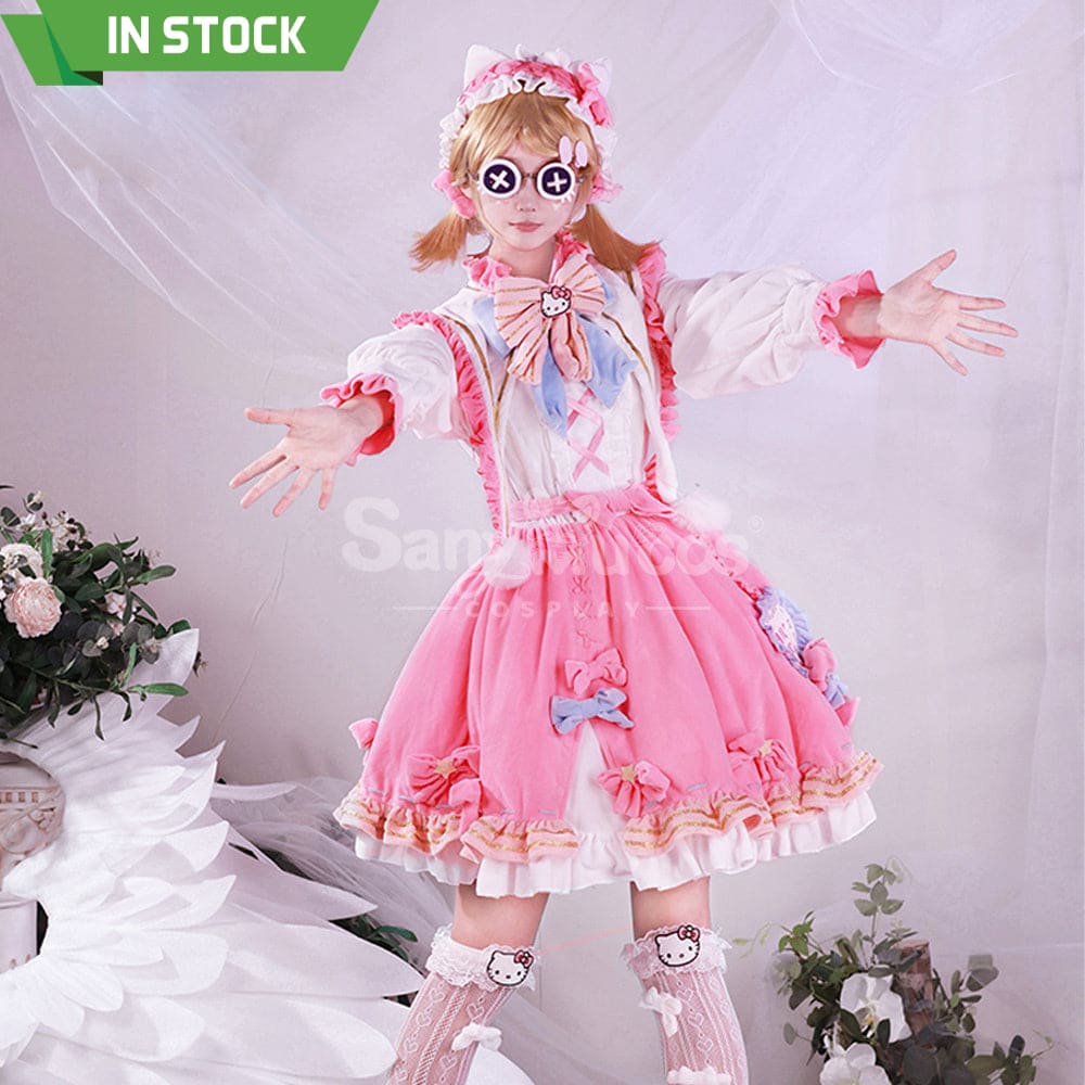 【In Stock】Game Identity V Cosplay Gardener Emma Woods Hello Kitty Dream Costume Costumes