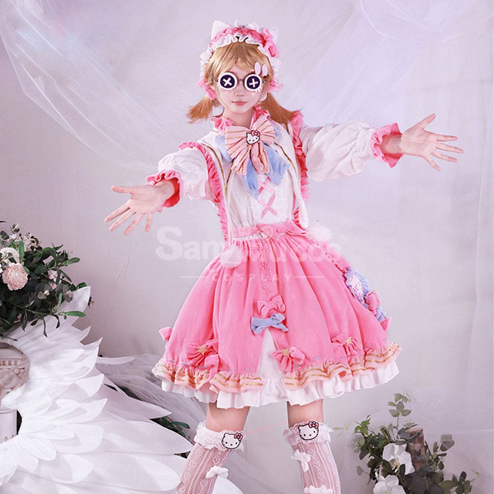 【In Stock】Game Identity V Cosplay Gardener Emma Woods Hello Kitty Dream Costume Costumes