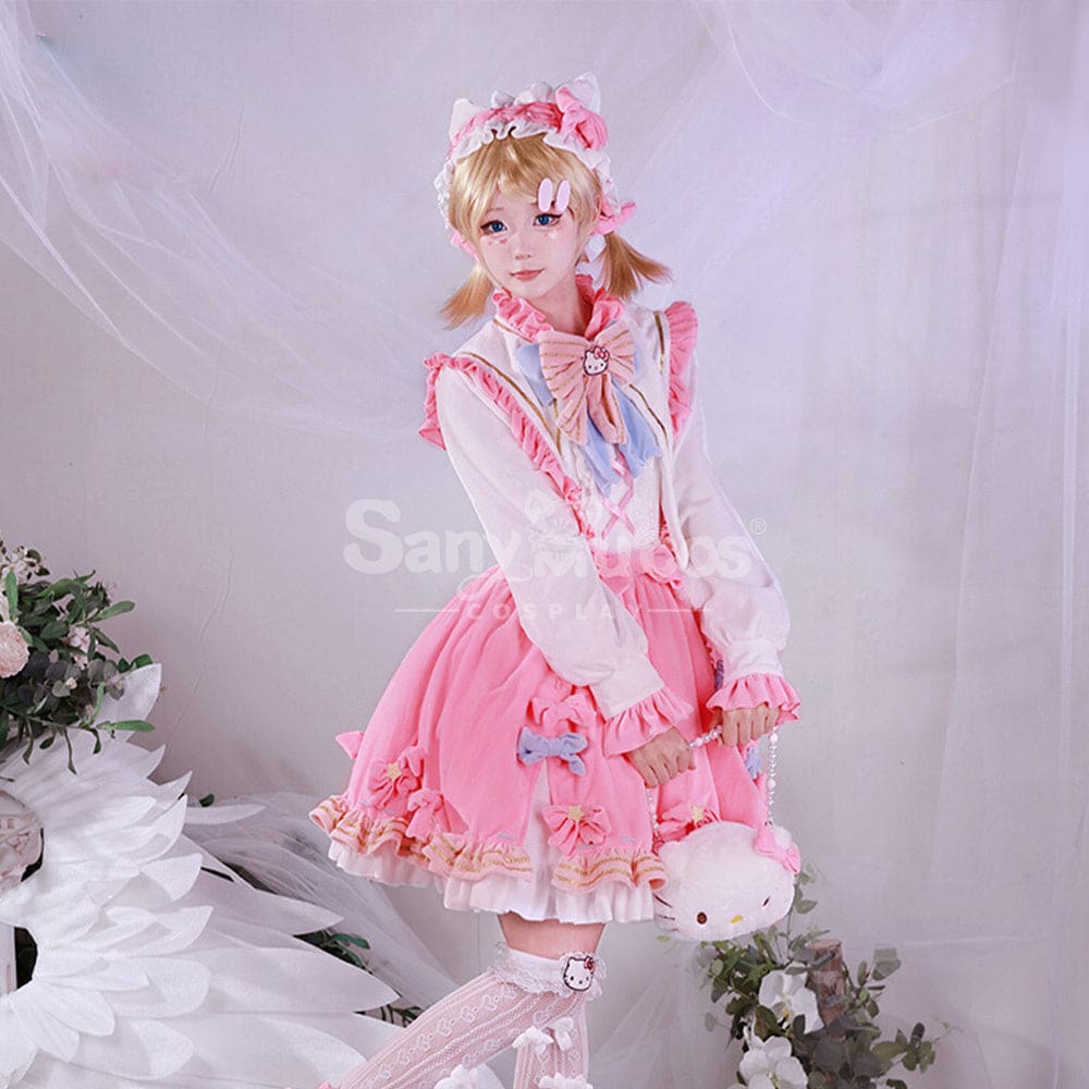 【In Stock】Game Identity V Cosplay Gardener Emma Woods Hello Kitty Dream Costume Costumes