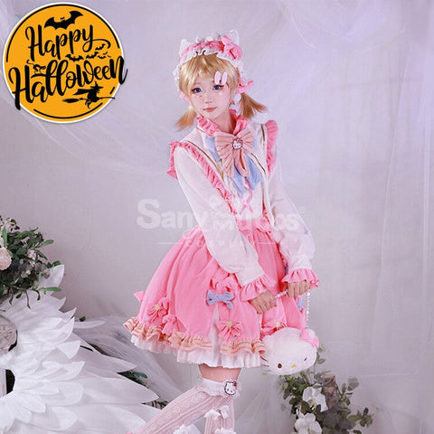 【In Stock】Game Identity V Cosplay Gardener Emma Woods Hello Kitty Dream Costume Costumes