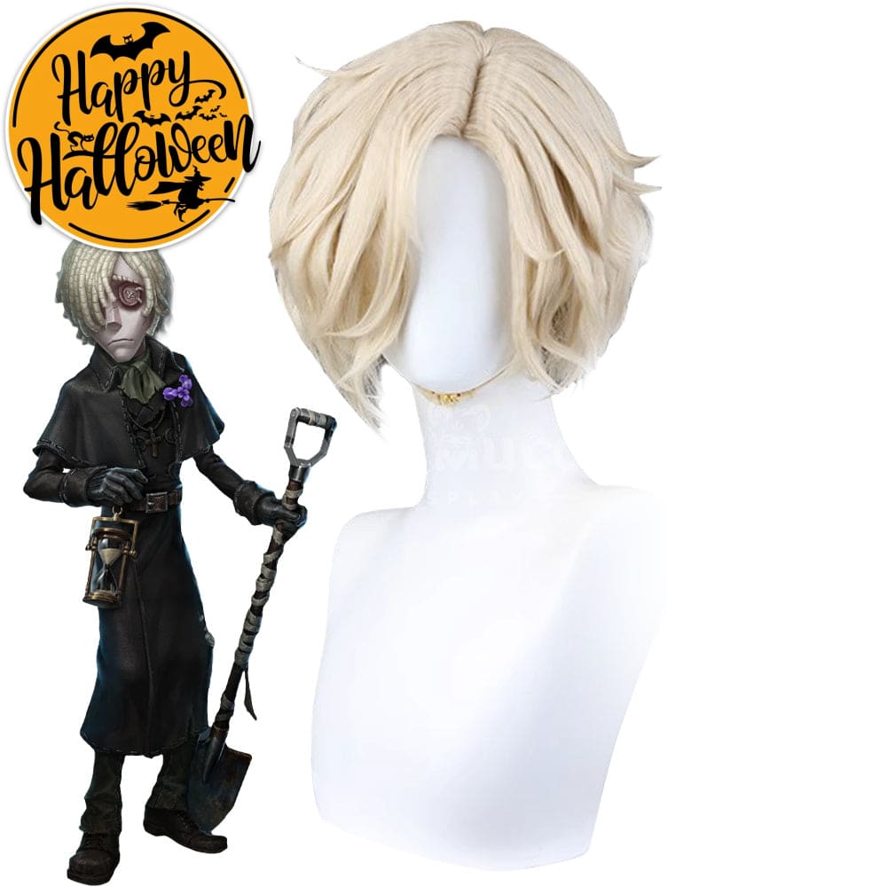 【In Stock】Game Identity V Cosplay Grave Keeper Andrew Kreiss Cosplay Wig Cosplay Wigs