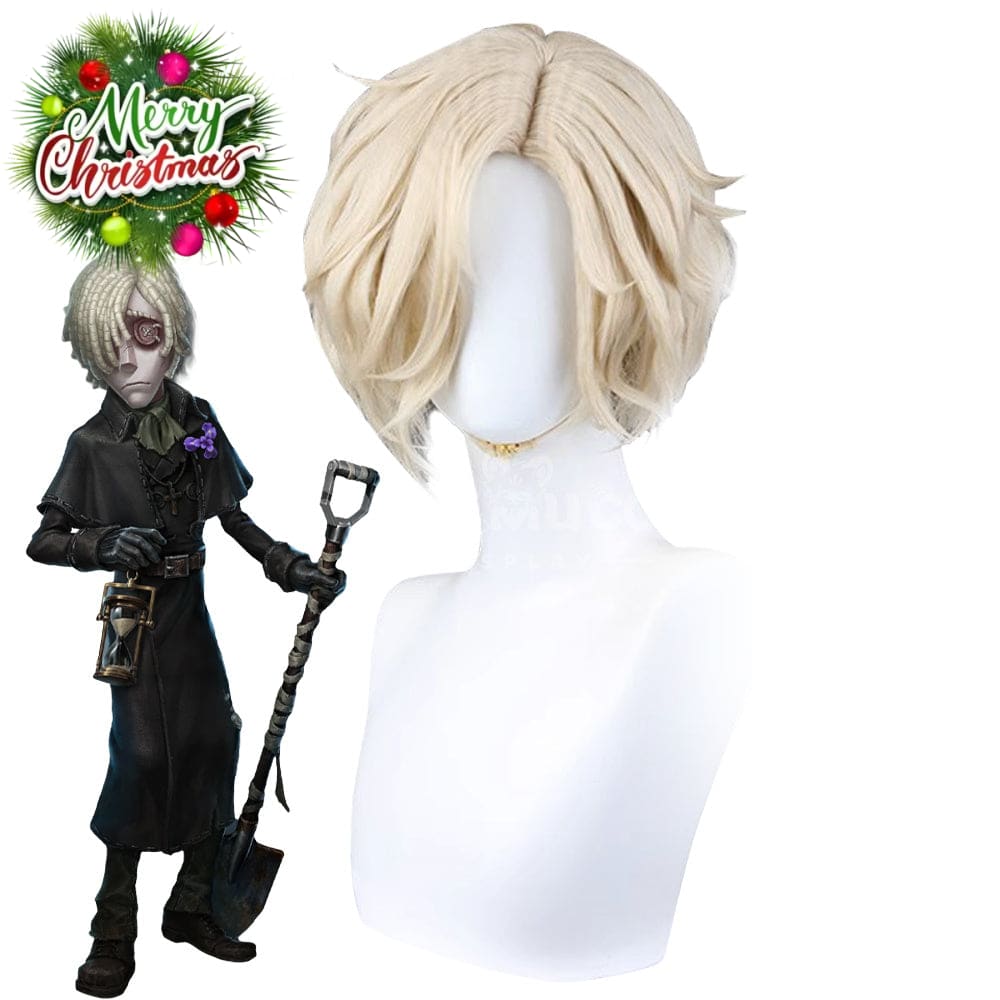 【In Stock】Game Identity V Cosplay Grave Keeper Andrew Kreiss Cosplay Wig Cosplay Wigs