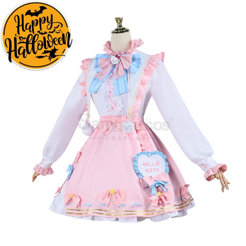 【In Stock】Game Identity V Cosplay Hello Kitty Dream Gardener Emma Woods Costume Costumes