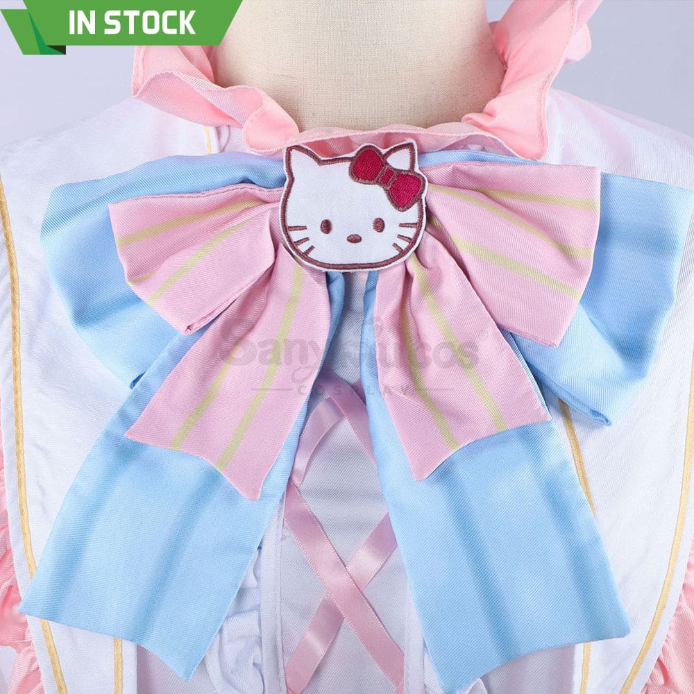 【In Stock】Game Identity V Cosplay Hello Kitty Dream Gardener Emma Woods Costume Costumes