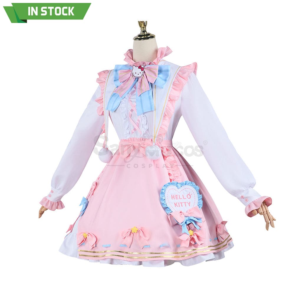 【In Stock】Game Identity V Cosplay Hello Kitty Dream Gardener Emma Woods Costume Costumes