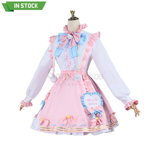 【In Stock】Game Identity V Cosplay Hello Kitty Dream Gardener Emma Woods Costume Costumes