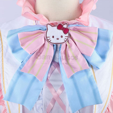 【In Stock】Game Identity V Cosplay Hello Kitty Dream Gardener Emma Woods Costume Costumes