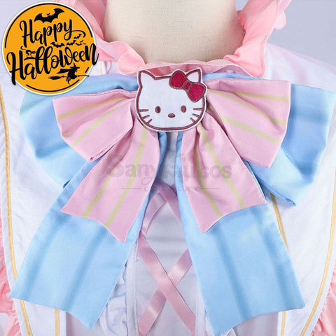 【In Stock】Game Identity V Cosplay Hello Kitty Dream Gardener Emma Woods Costume Costumes