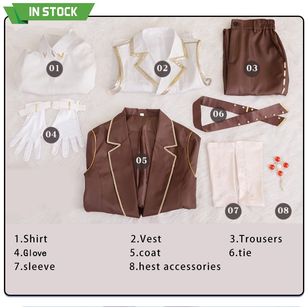 【In Stock】Game Identity V Cosplay Patient Emil Graduation Day Costume / S Costumes