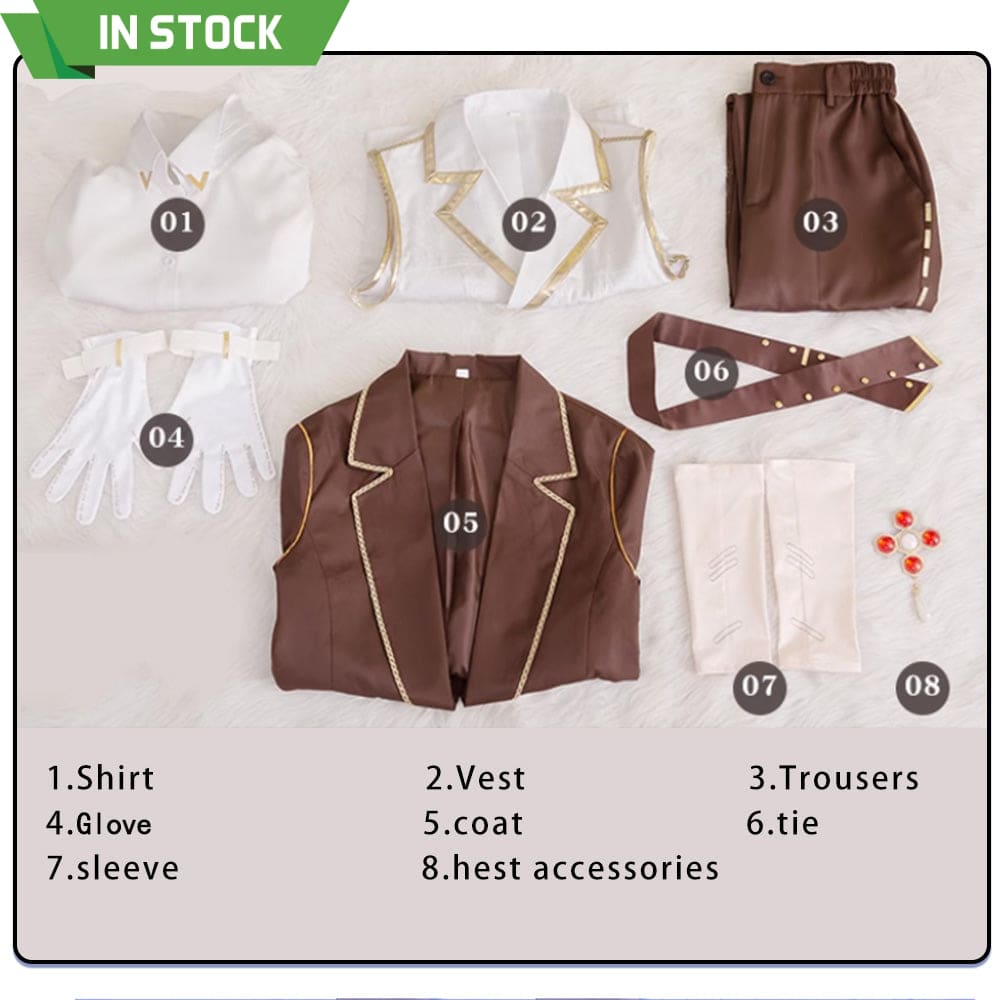 【In Stock】Game Identity V Cosplay Patient Emil Graduation Day Costume / S Costumes