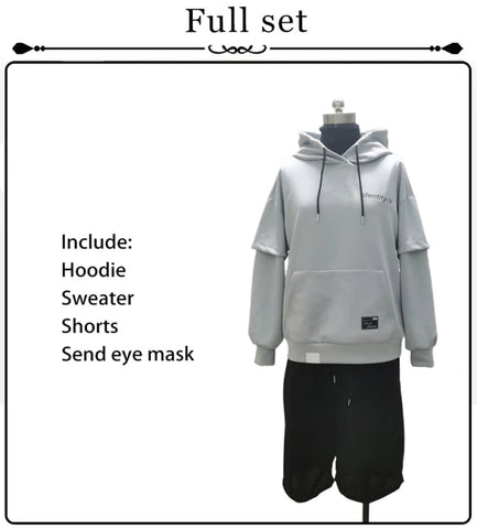 【In Stock】Game Identity V Cosplay Prisoner - BLK.Aesop Cosplay Costume Cosplay Costumes