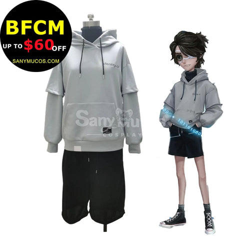 【In Stock】Game Identity V Cosplay Prisoner - BLK.Aesop Cosplay Costume Cosplay Costumes