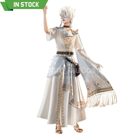 【In Stock】Game Identity Ⅴ Cosplay Pure White Prophet Cosplay Costume Premium Edition Cosplay Costumes