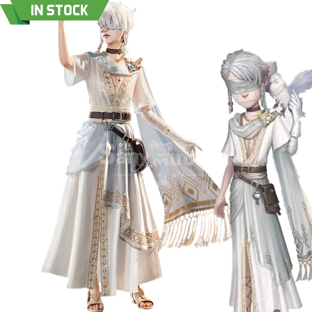 【In Stock】Game Identity Ⅴ Cosplay Pure White Prophet Cosplay Costume Premium Edition Cosplay Costumes
