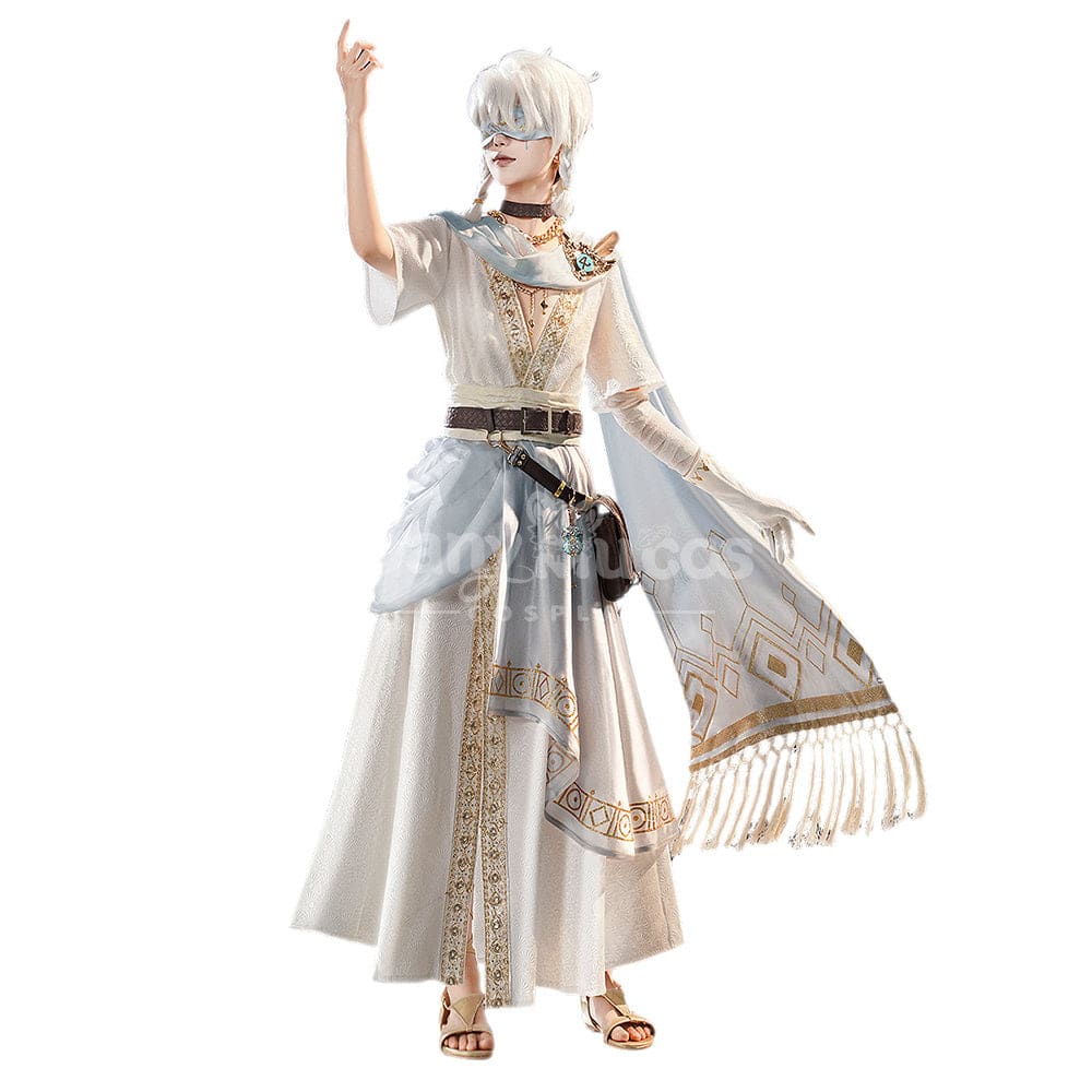 【In Stock】Game Identity Ⅴ Cosplay Pure White Prophet Cosplay Costume Premium Edition Cosplay Costumes