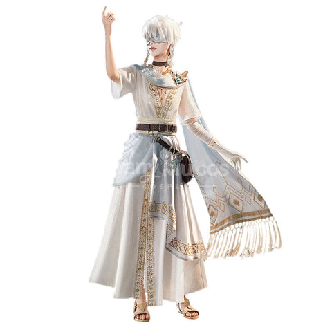 【In Stock】Game Identity Ⅴ Cosplay Pure White Prophet Cosplay Costume Premium Edition Cosplay Costumes