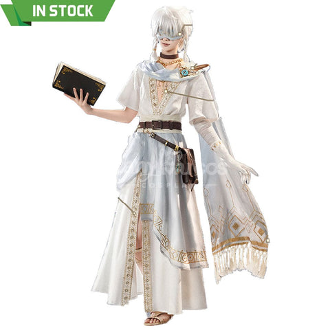 【In Stock】Game Identity Ⅴ Cosplay Pure White Prophet Cosplay Costume Premium Edition Cosplay Costumes
