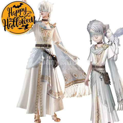 【In Stock】Game Identity Ⅴ Cosplay Pure White Prophet Cosplay Costume Premium Edition Cosplay Costumes